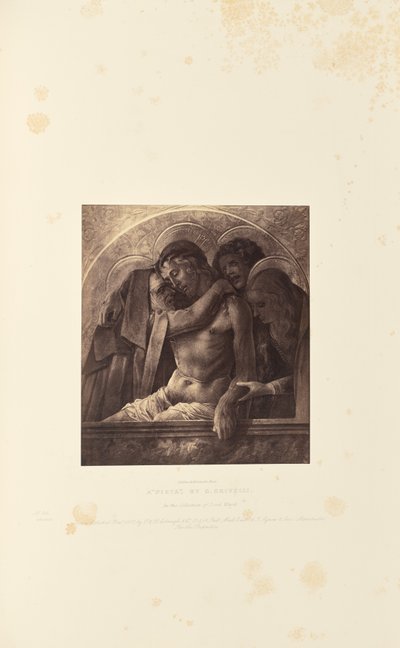 Una "Pietà", di C. Crivelli da Caldesi and Montecchi