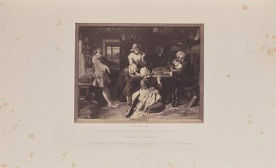 Il ritorno di Mosè dalla fiera, di D. Maclise, R.A. da Caldesi and Montecchi