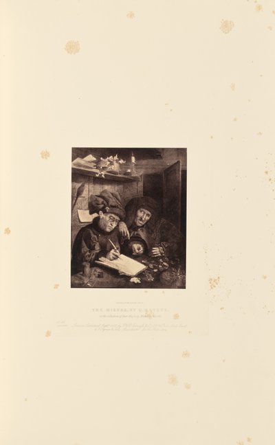 I Miser, di Q. Matsys da Caldesi and Montecchi