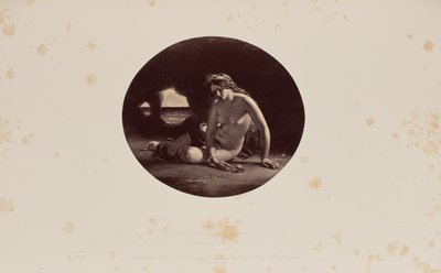 La grotta del mare, di W.E. Frost, A.R.A. da Caldesi and Montecchi