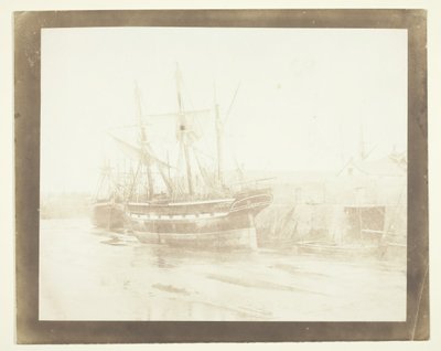143. Nave di minerale di rame, Swansea, 1846 da Calvert Jones