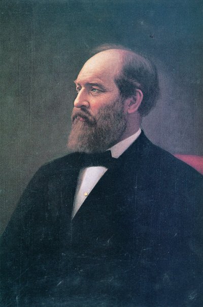 James A. Garfield (1831-81) da Calvin Curtis