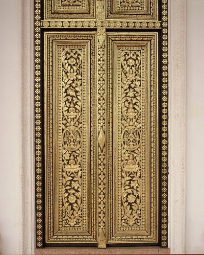 Porta decorativa da Cambodian School