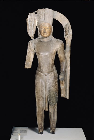 Statua in Piedi di Harihara, Stile Phnom Da, da Angkor Borei da Cambodian School