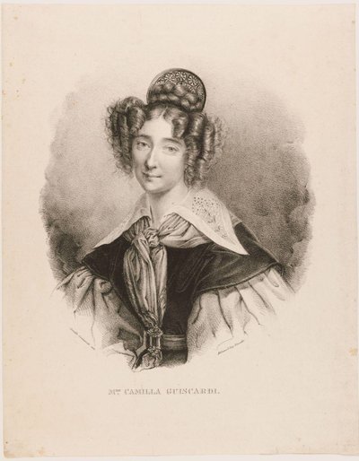 Autoritratto giovanile di Camilla Guiscardi da Camilla Guiscardi