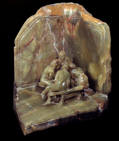 Le causeuses 1897 (bronzo e onice) da Camille Claudel