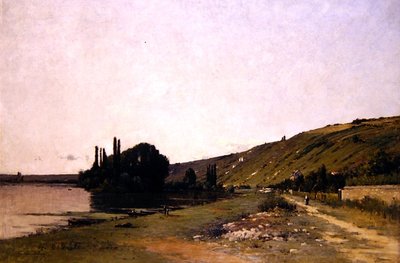 Vista della Senna a Vetheuil da Camille Emile Dufour