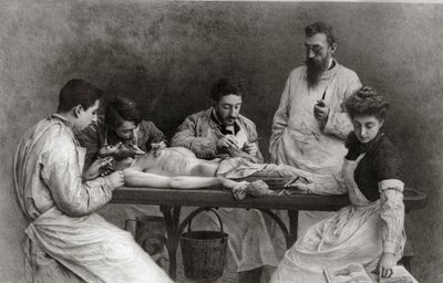 Una fine alla scuola pratica, 1902 da Camille Felix Bellanger