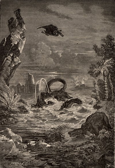 La Terra al tempo dei dinosauri da Camille Flammarion