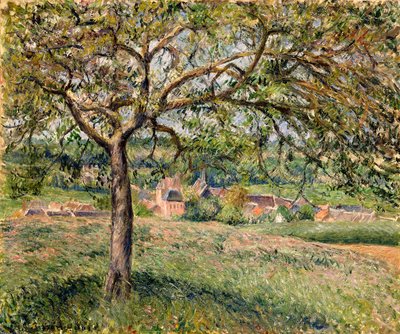 Melo a Eragny da Camille Jacob Pissarro