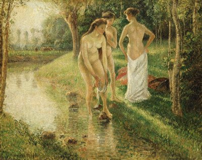 Bagnanti da Camille Jacob Pissarro