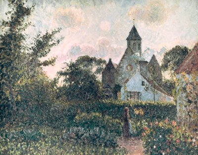 Chiesa di Knocke da Camille Jacob Pissarro