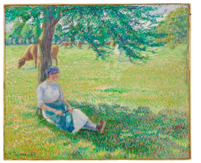 Cowgirl, Eragny da Camille Jacob Pissarro