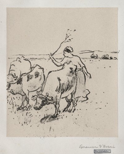 Mandriano da Camille Jacob Pissarro