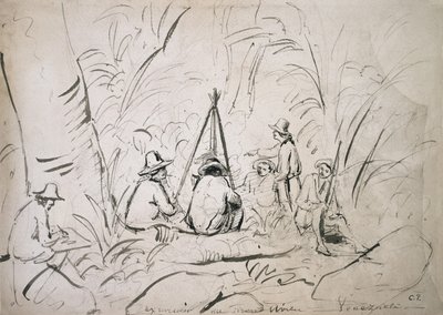 Escursione al Monte Avila, Venezuela da Camille Jacob Pissarro