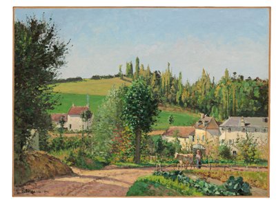 Amleto vicino a Pontoise, 1872 da Camille Jacob Pissarro