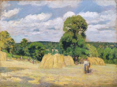 Raccolta a Montfoucault da Camille Jacob Pissarro