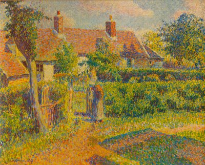 La Chaumière, 1887, 1935 da Camille Jacob Pissarro