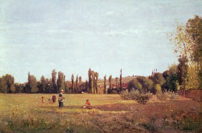 La Varenne de St. Hilaire, 1863 da Camille Jacob Pissarro