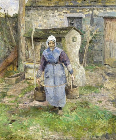 La Madre Presle, Montfoucault da Camille Jacob Pissarro