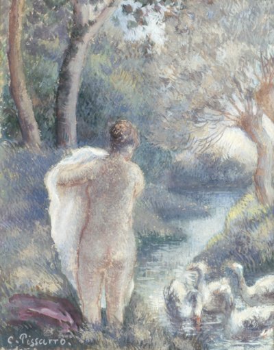 Nudo con Cigni da Camille Jacob Pissarro