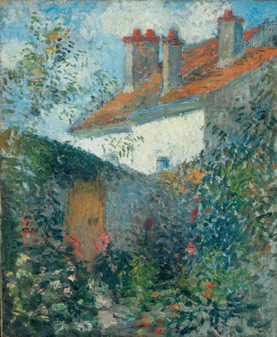 Studio a Pontoise, c.1878 da Camille Jacob Pissarro