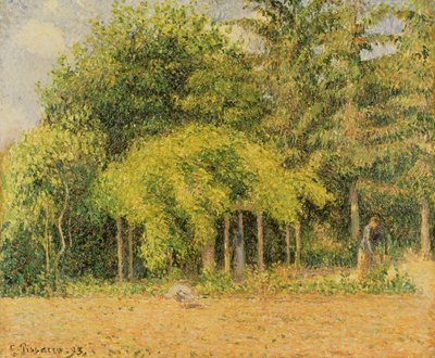 Il pergolato a Eragny, 1893 da Camille Jacob Pissarro