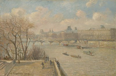 Il Louvre dal Pont Neuf, 1902 da Camille Jacob Pissarro