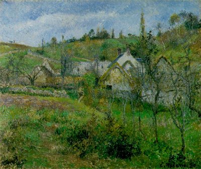 Il Valhermeil, vicino a Pontoise, 1880 da Camille Jacob Pissarro