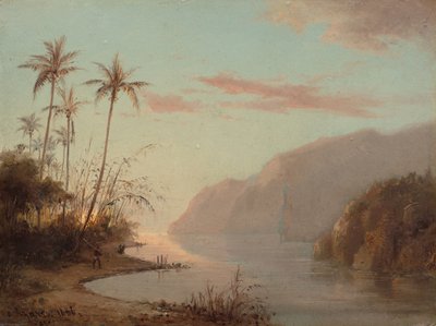 Un torrente a St. Thomas (Isole Vergini) da Camille Pissarro