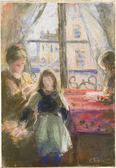 Alla Finestra, Rue des Trois Frères da Camille Pissarro