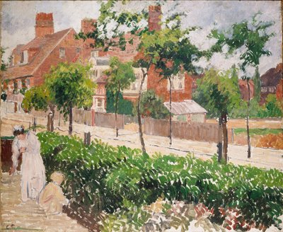 Bath Road, Londra, 1897 da Camille Pissarro