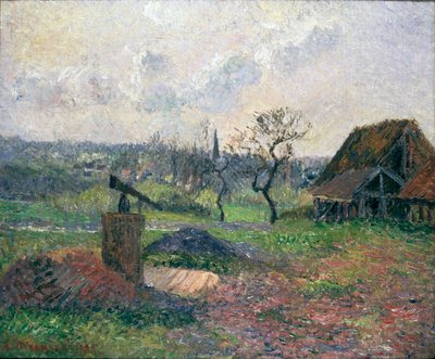 Fornace di mattoni a Eragny da Camille Pissarro