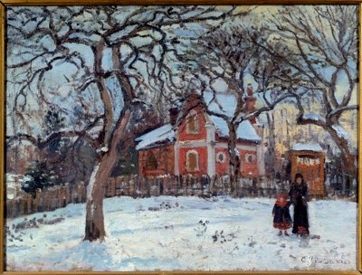 Castagno e Louveciennes da Camille Jacob Pissarro