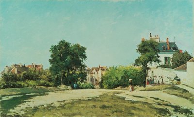 Sgombero del vecchio cimitero a Pontoise da Camille Pissarro