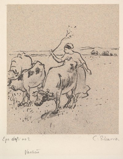Mandriano da Camille Jacob Pissarro