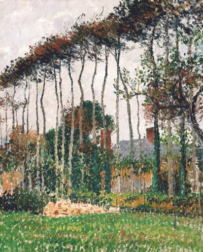 Francese: Les grands hêtres à Varengeville
Tedesco: I grandi faggi di rame a Varengeville da Camille Pissarro