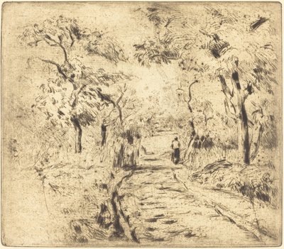 Nei campi a Ennery da Camille Pissarro