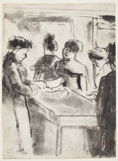 La Charcuterie (Il Macellaio di Maiale) 1895 da Camille Jacob Pissarro