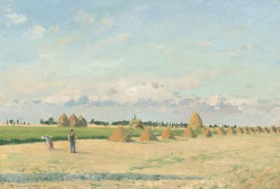 Paesaggio, Ile-de-France da Camille Pissarro