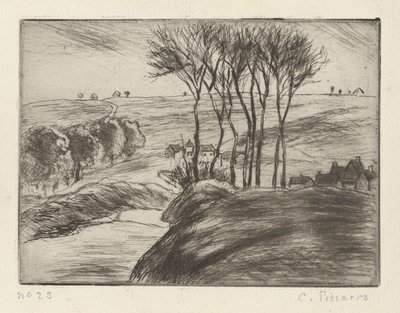 Paesaggio a Osny da Camille Pissarro