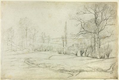 Paesaggio a Montfoucault da Camille Pissarro