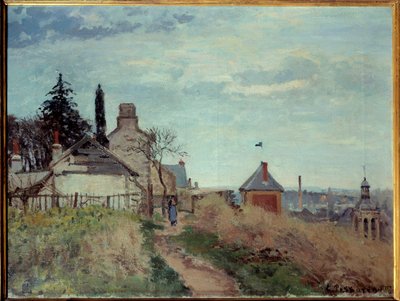 Il palazzo di giustizia a Pontoise da Camille Jacob Pissarro