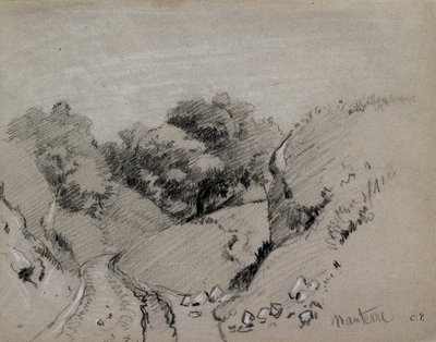 Nanterre, c. 1860 da Camille Pissarro