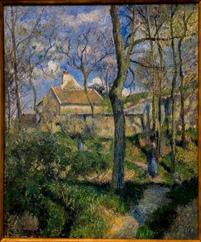 Sentiero verso Les Pouilleux, Pontoise. 1881 da Camille Pissarro