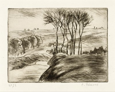 Paesaggio a Osny da Camille Pissarro