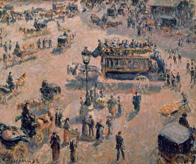 Place Saint Lazare da Camille Pissarro