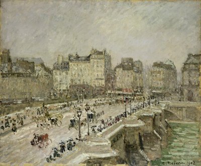 Pont Neuf, Effetto Neve, 2ª Serie da Camille Pissarro