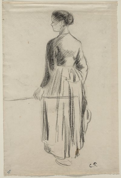 La pastorella, Eragny da Camille Pissarro