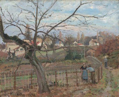 La recinzione da Camille Pissarro
